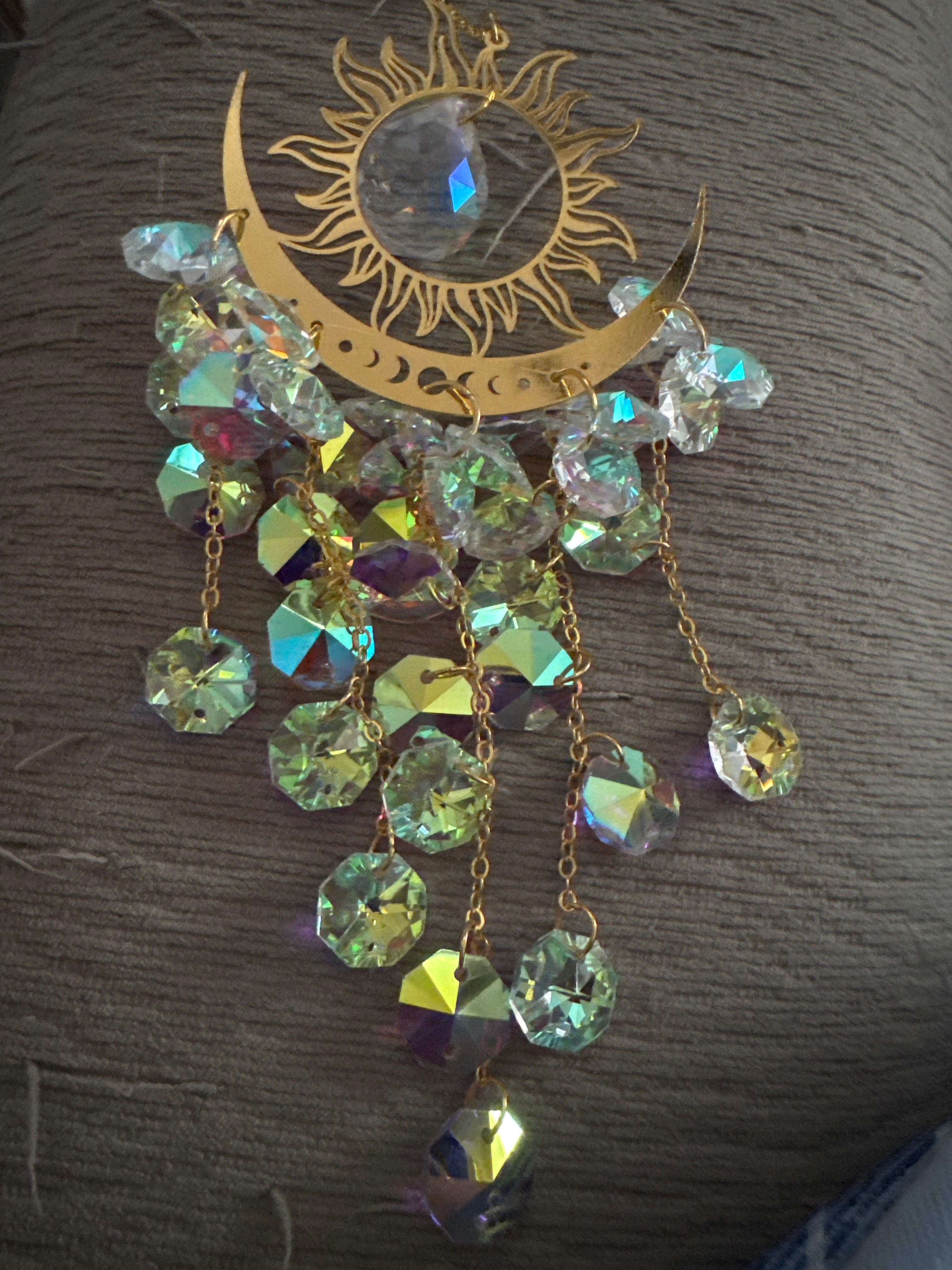 Sun and Moon Suncatcher