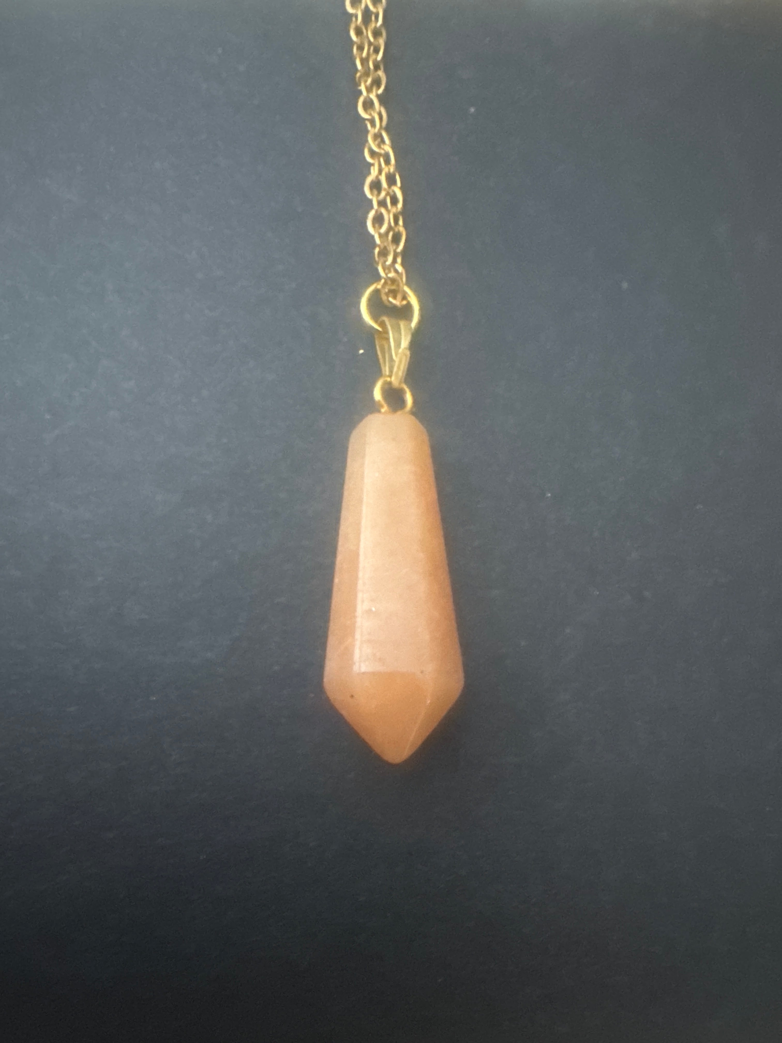 Gold Crystal Necklace