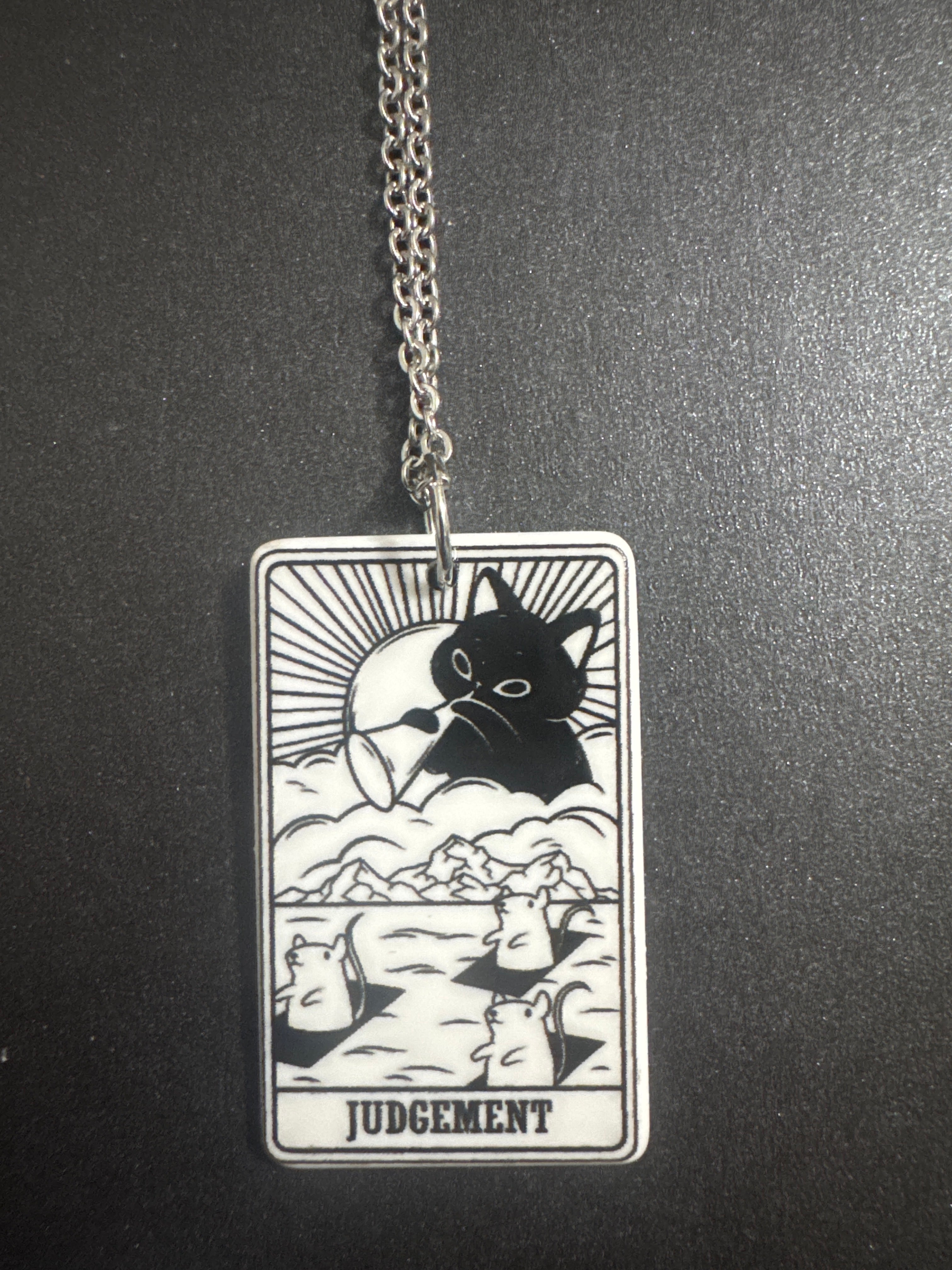 Cat Tarot Necklaces