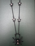 Black Spider Necklace