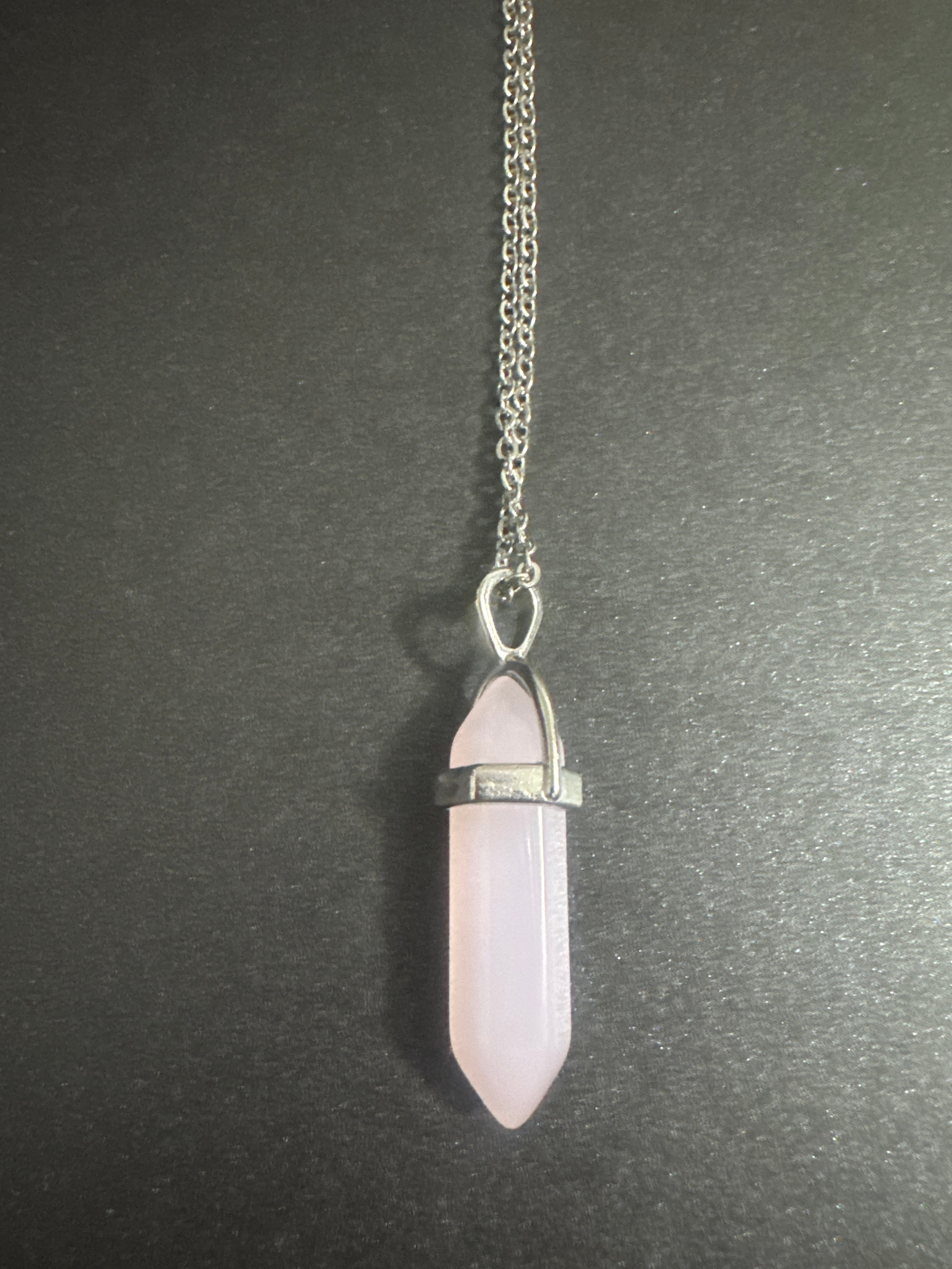 Various Shaped Crystal Necklaces