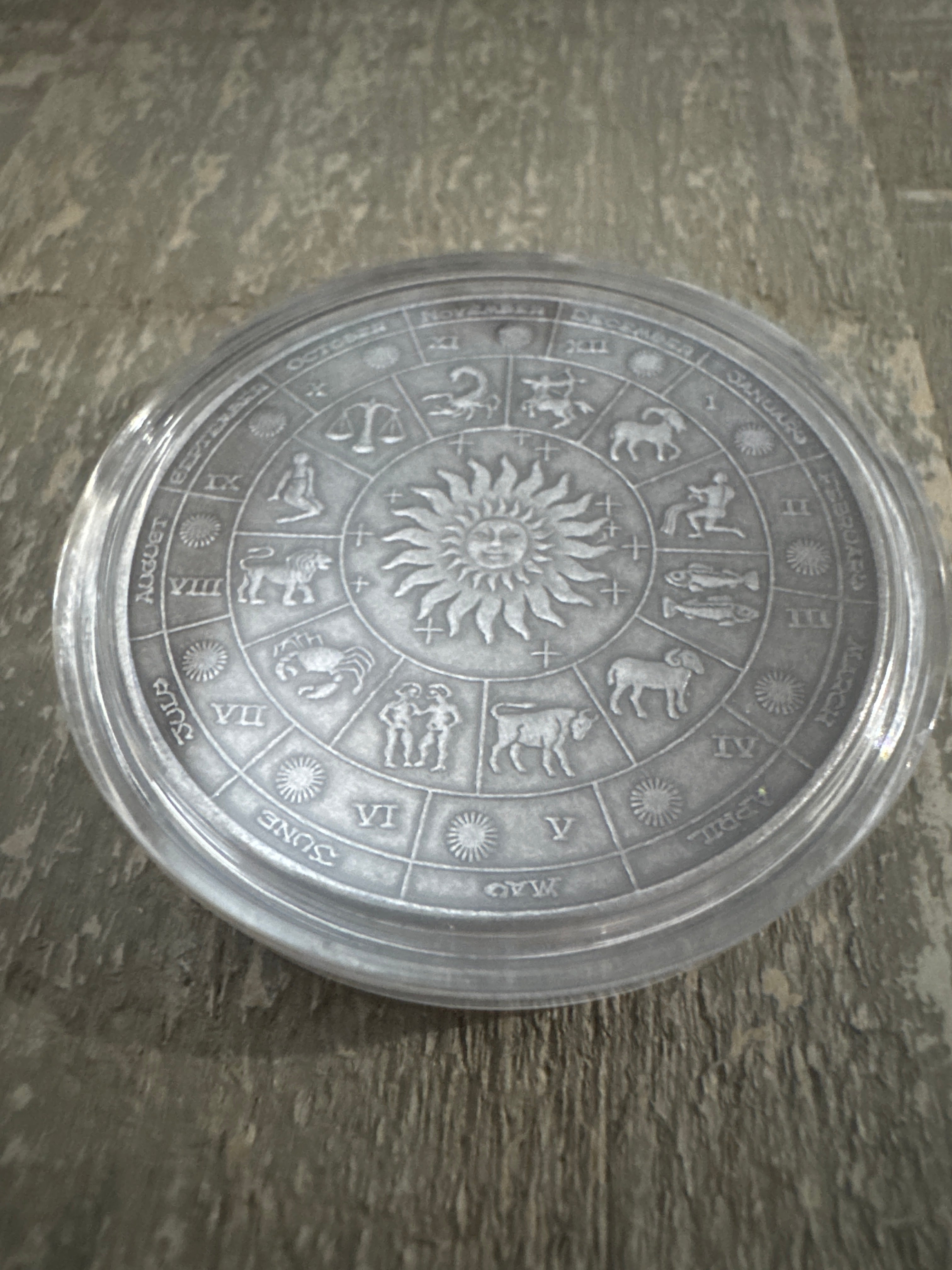 Zodiac Decision Coin with case