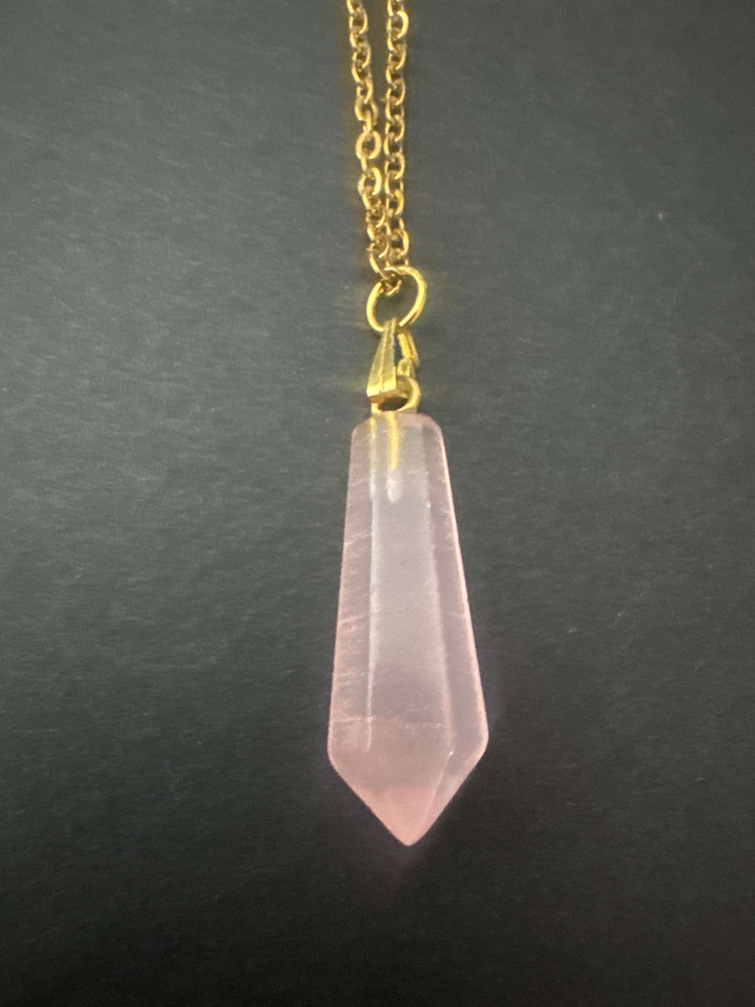 Gold Crystal Necklace