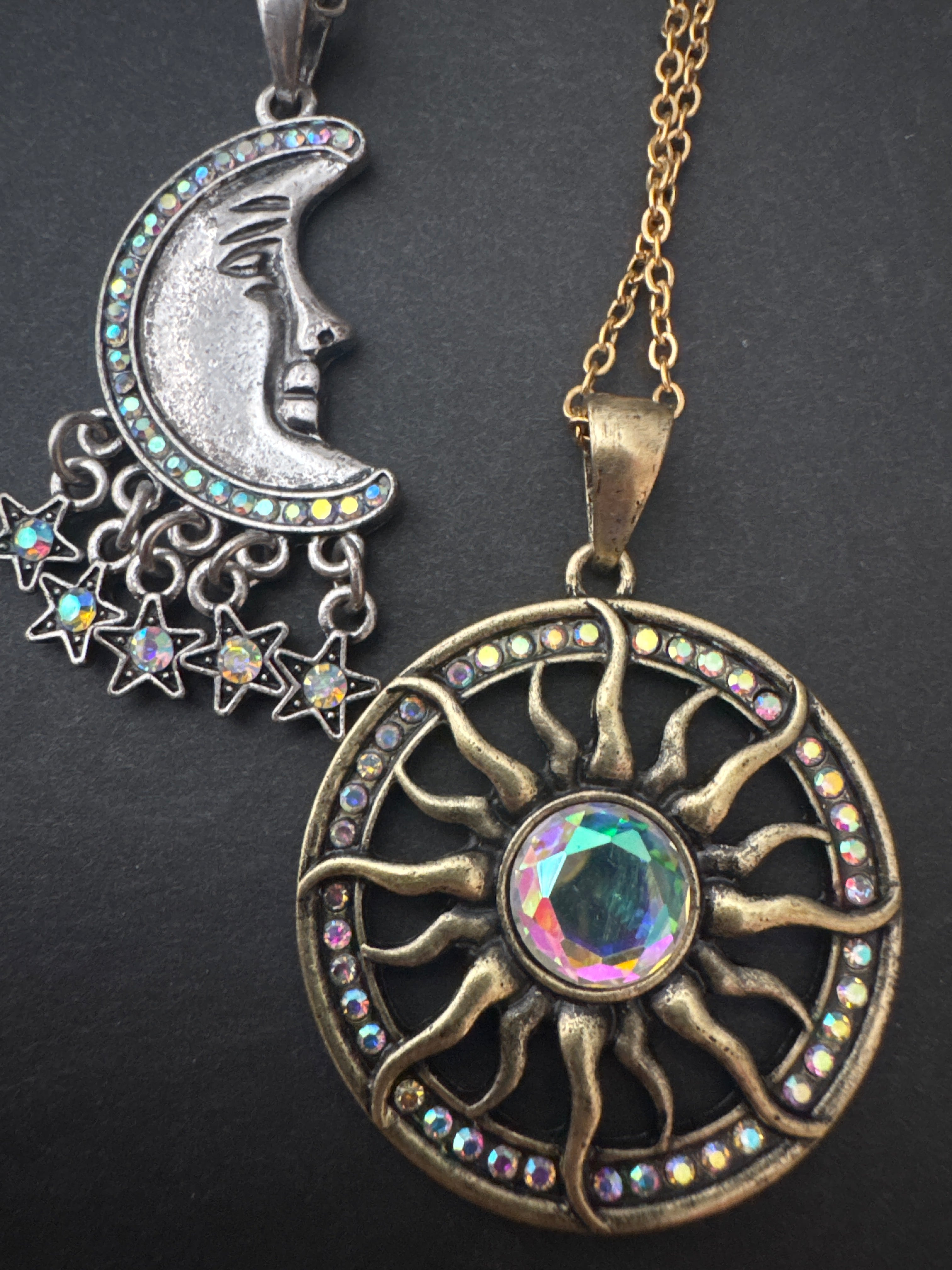 Sun and Moon Necklace