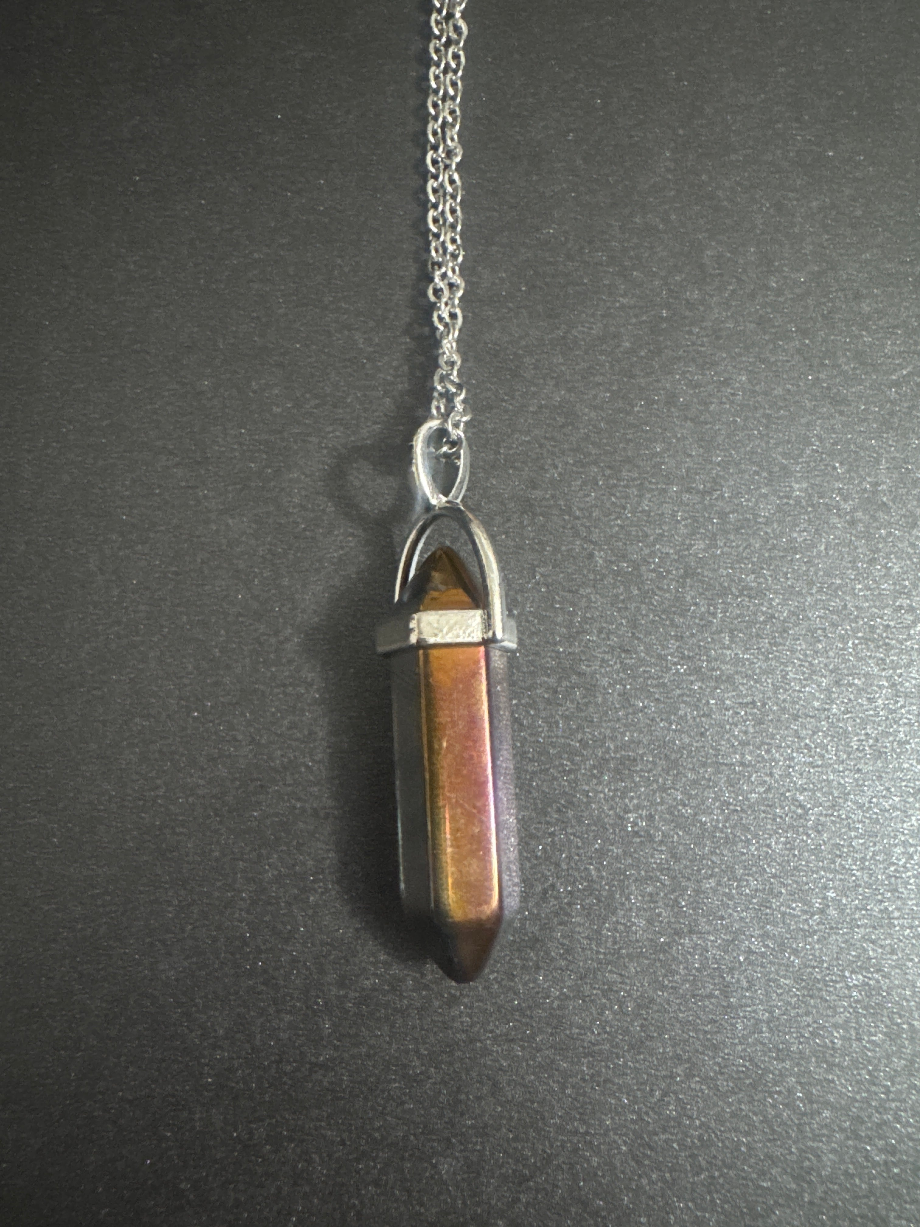 Various Shaped Crystal Necklaces