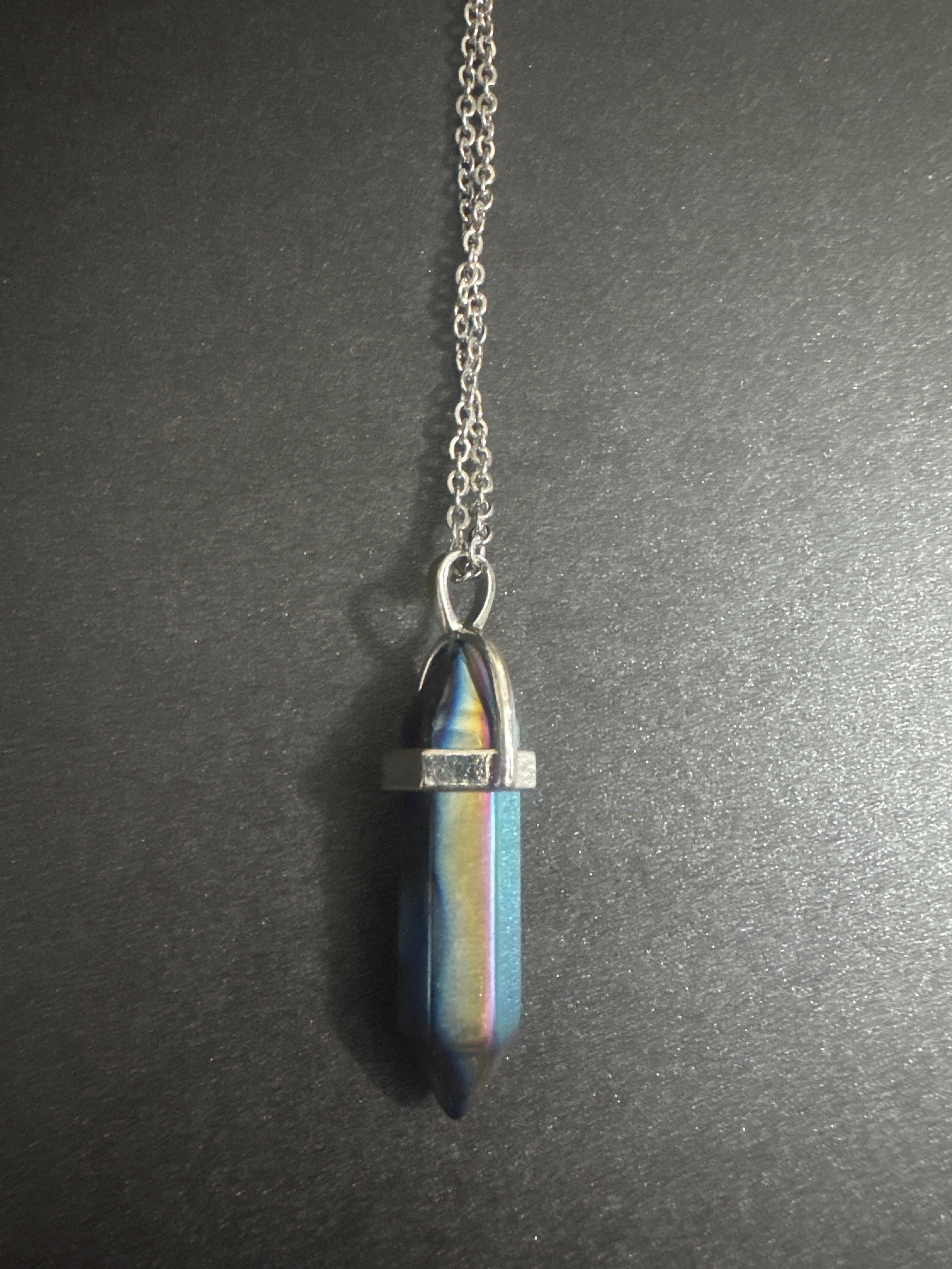 Various Shaped Crystal Necklaces