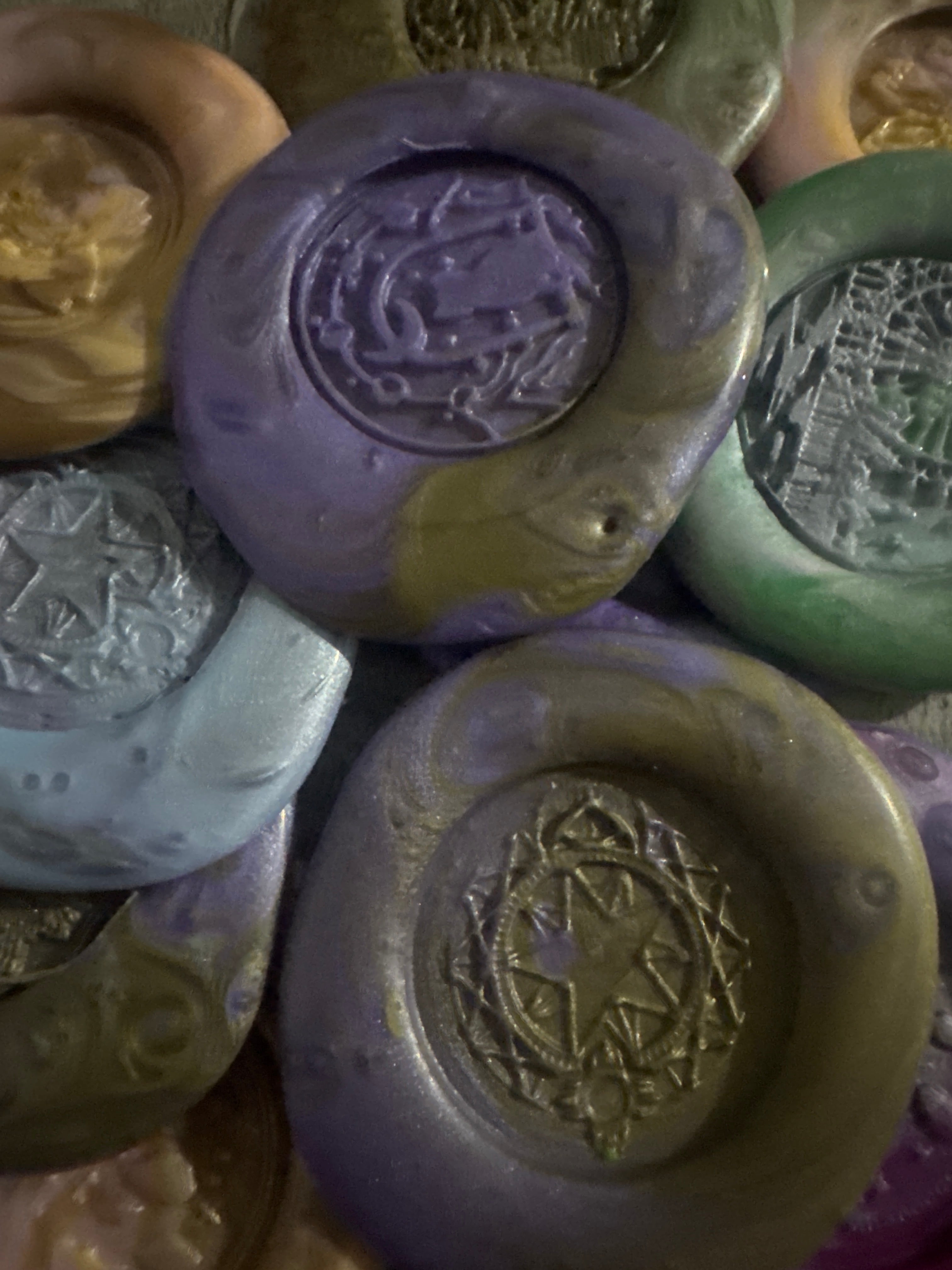 Large Mystery Scrap Wax Seals