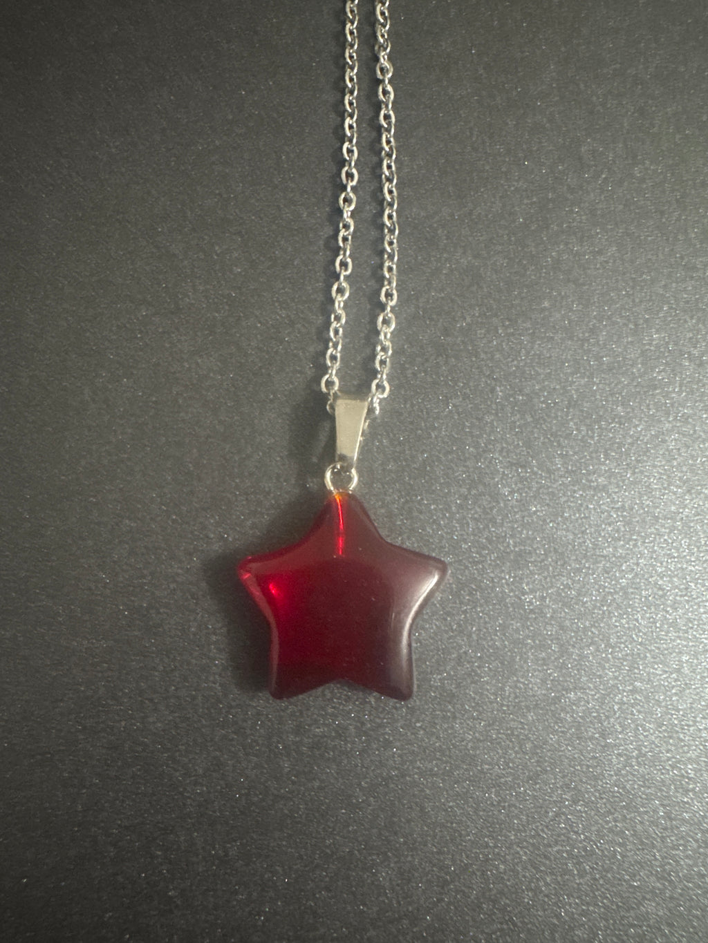 Various Shaped Crystal Necklaces