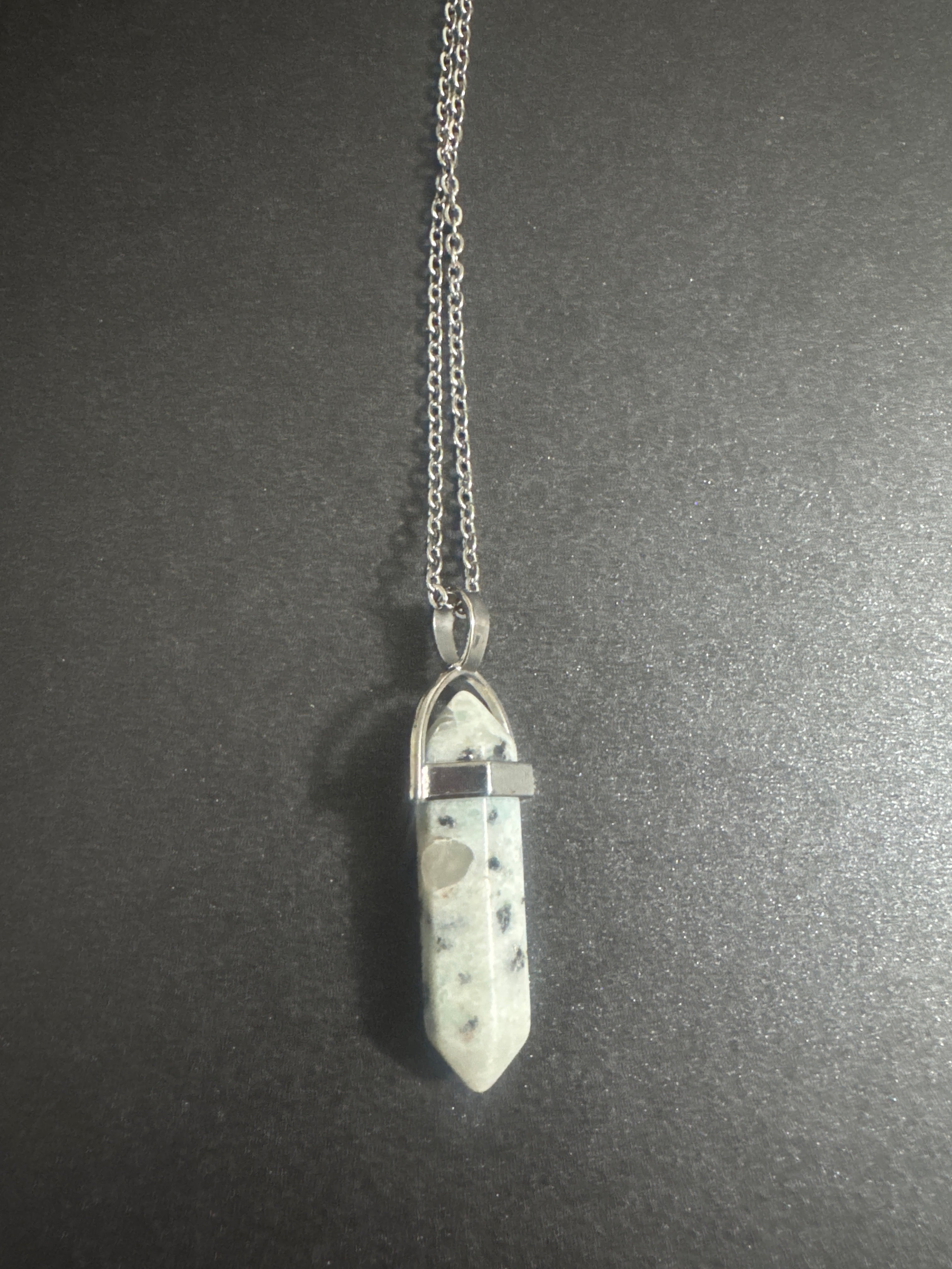 Various Shaped Crystal Necklaces