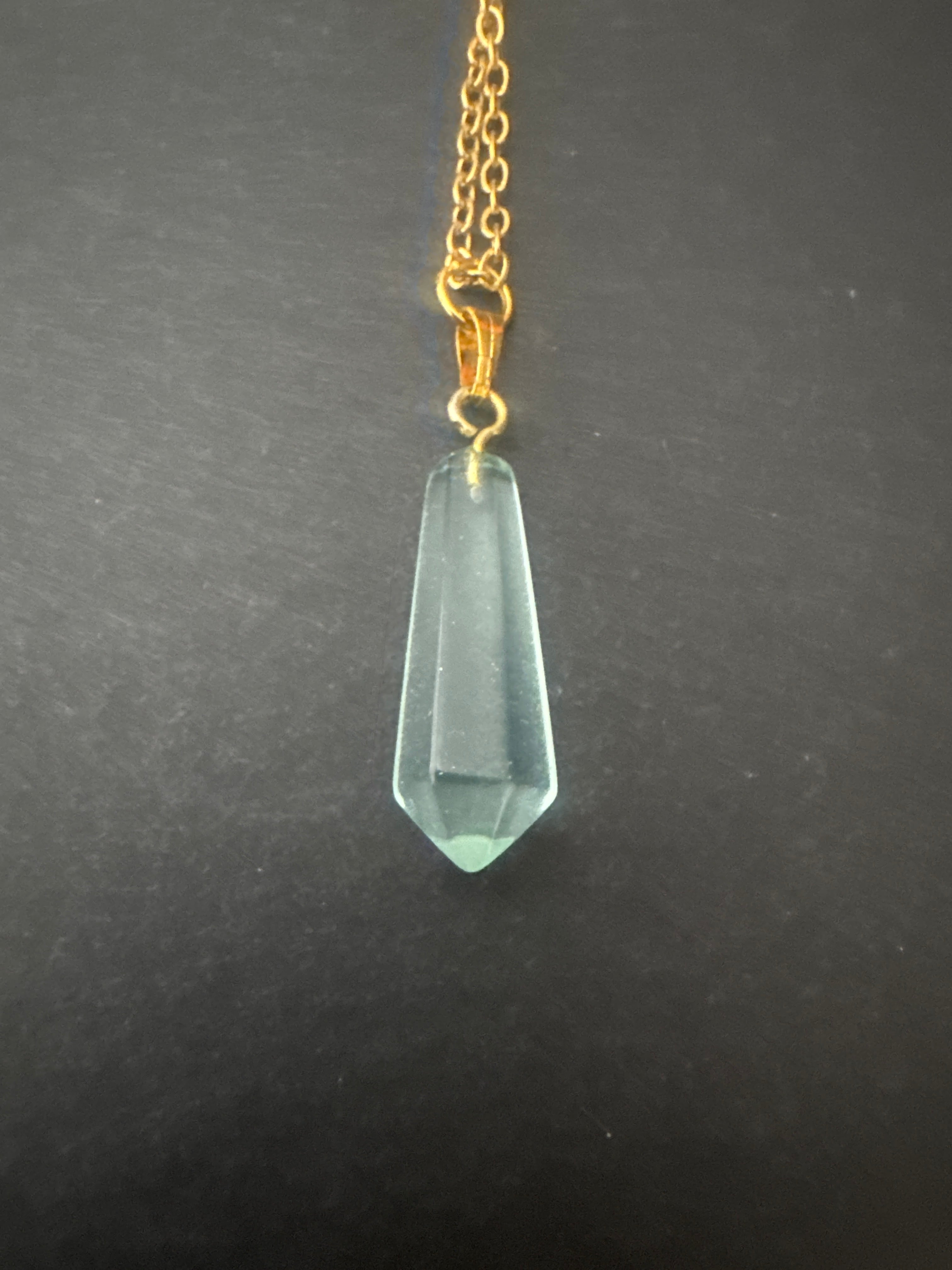 Gold Crystal Necklace
