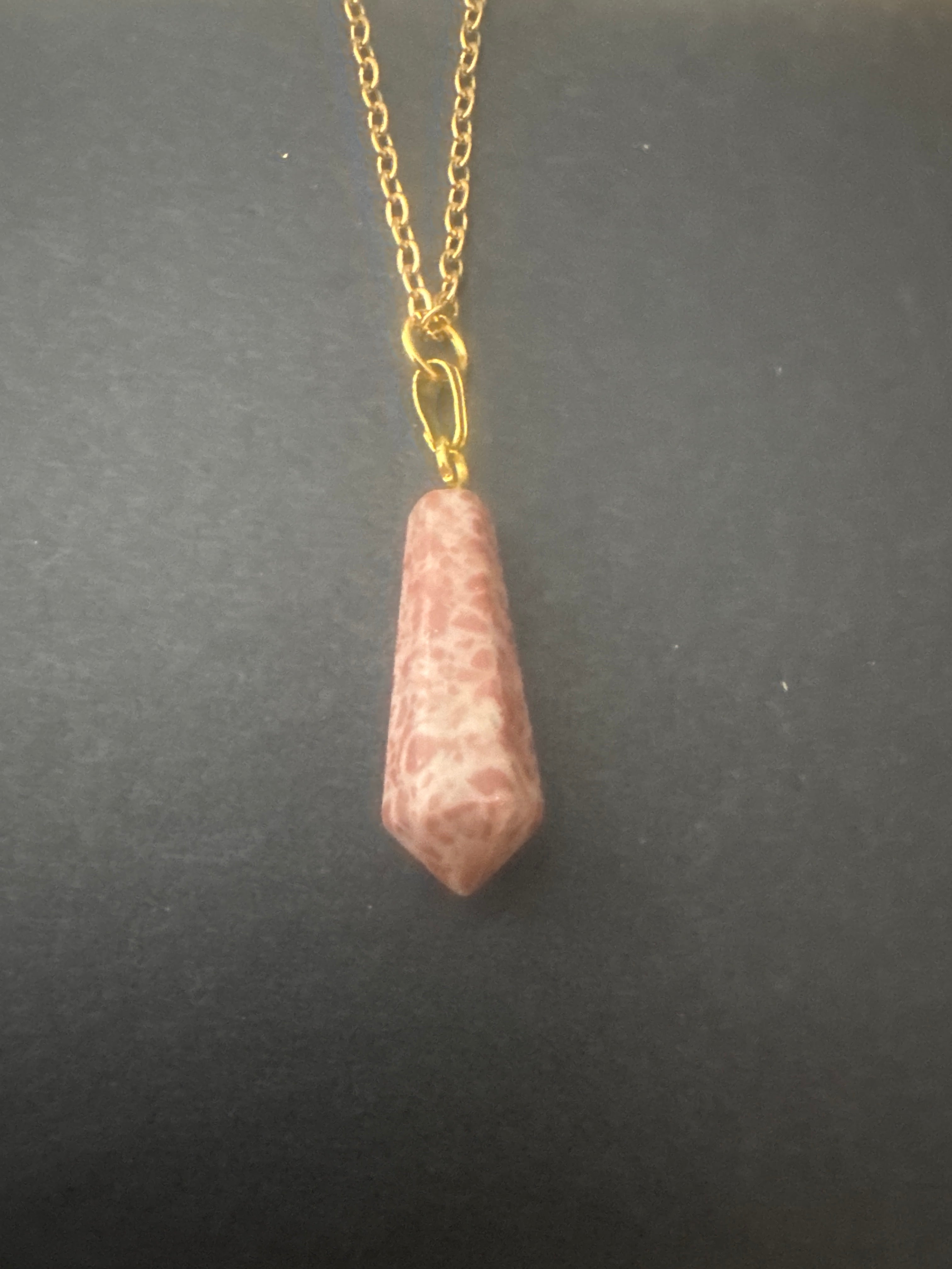 Gold Crystal Necklace