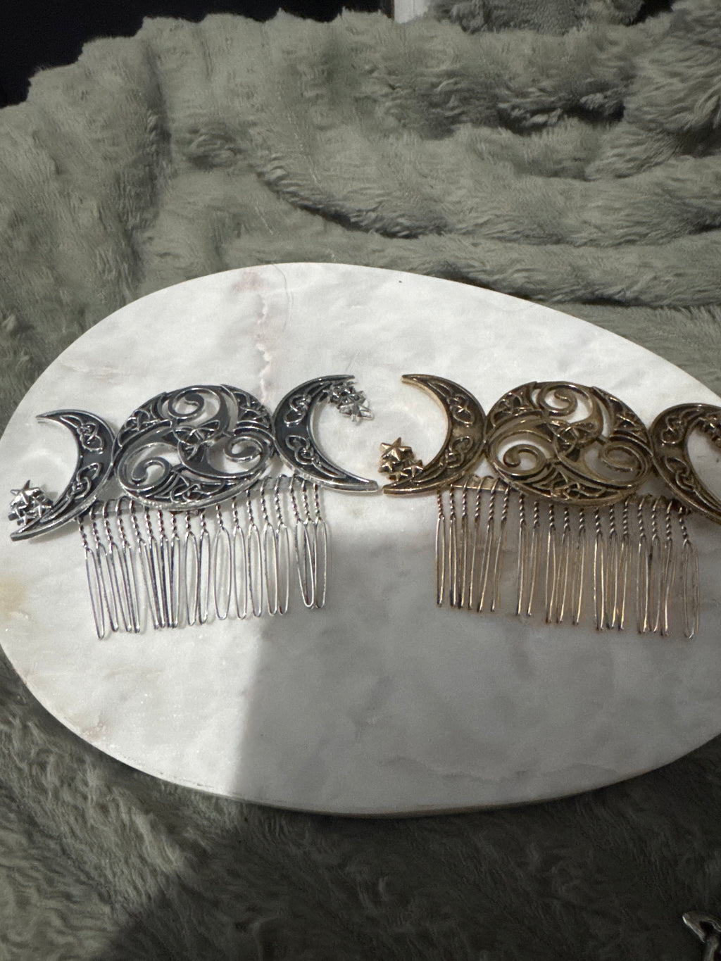 Triple Moon Hair Comb