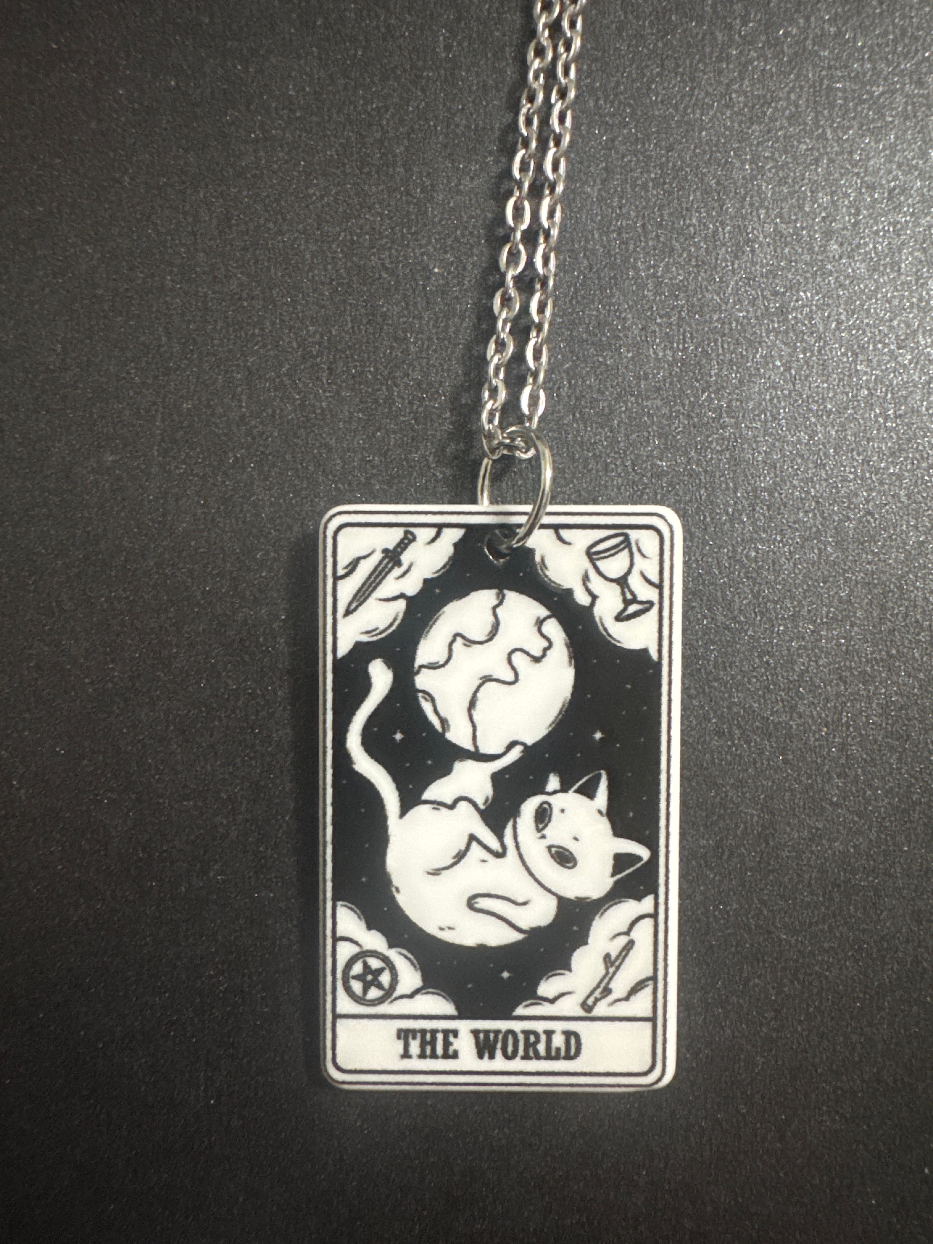 Cat Tarot Necklaces