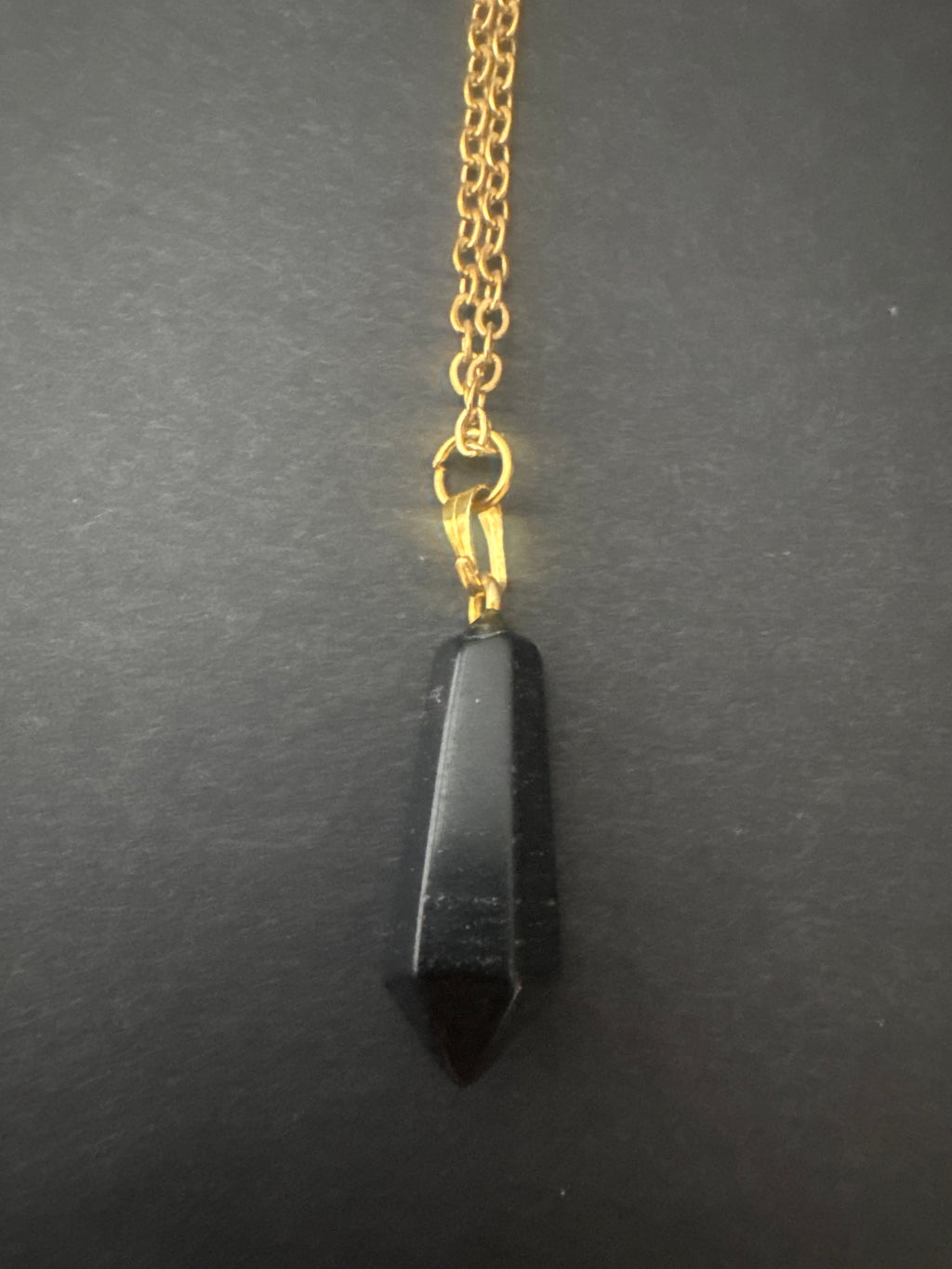 Gold Crystal Necklace