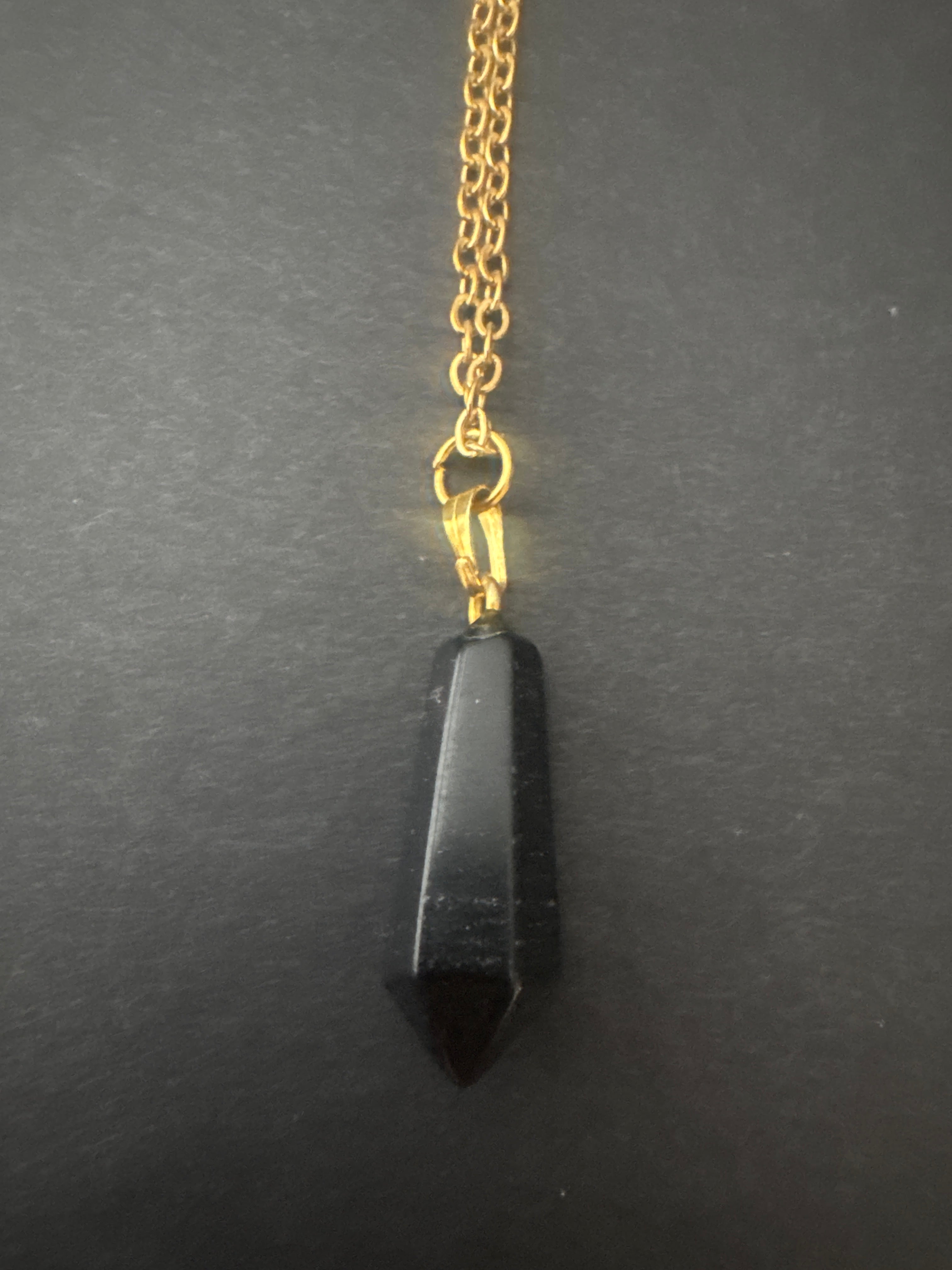Gold Crystal Necklace